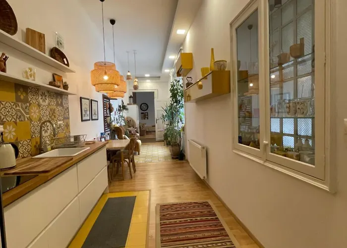 Lägenhet Amber Pearl 2 And 2 Bathrooms At Kalvin Square Budapest